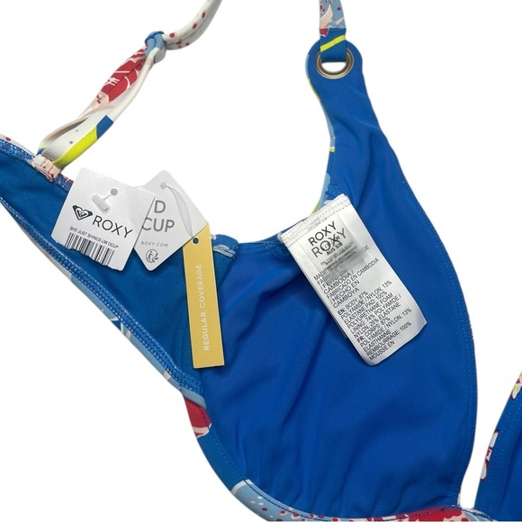 ROXY She Just Shines Underwire D Cup Bikini Top - Picture 4 of 4